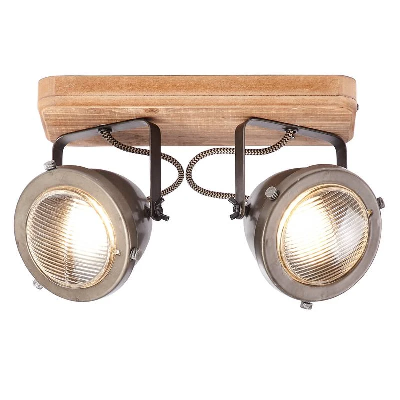 BRILLIANT Plafonnier Carmen Wood I 3 BRILLIANT Plafonnier Carmen Wood I