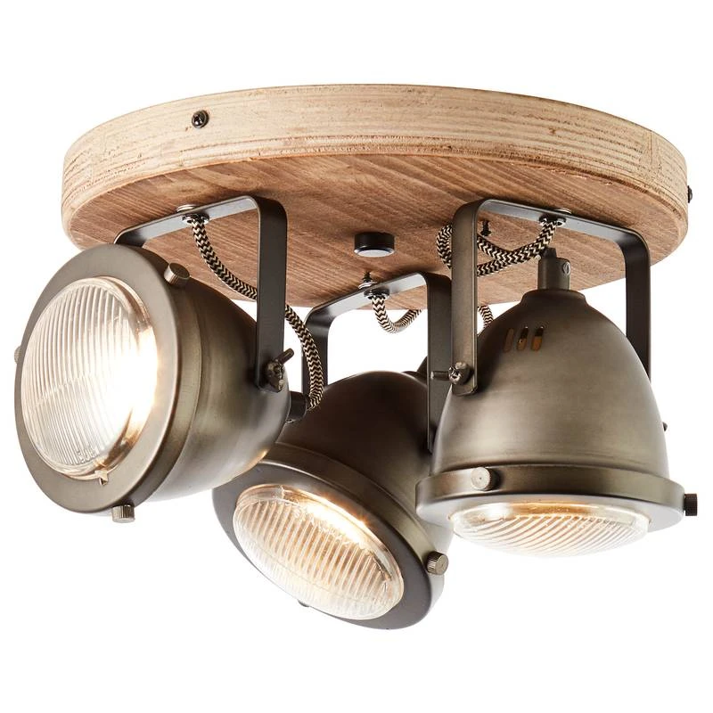 BRILLIANT Plafonnier Carmen Wood 5 BRILLIANT Plafonnier Carmen Wood – Image 3