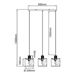 BRILLIANT Suspension Pia 15 BRILLIANT Suspension Pia -BRILLIANT Magasin 1000367801 221014 500 SKETCH DETAILS P000000001000367801 sketch