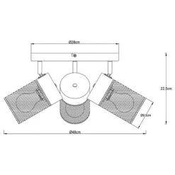 BRILLIANT Plafonnier Kamolo II 15 BRILLIANT Plafonnier Kamolo II -BRILLIANT Magasin 1000373740 230203 500 SKETCH DETAILS P000000001000373740 sketch