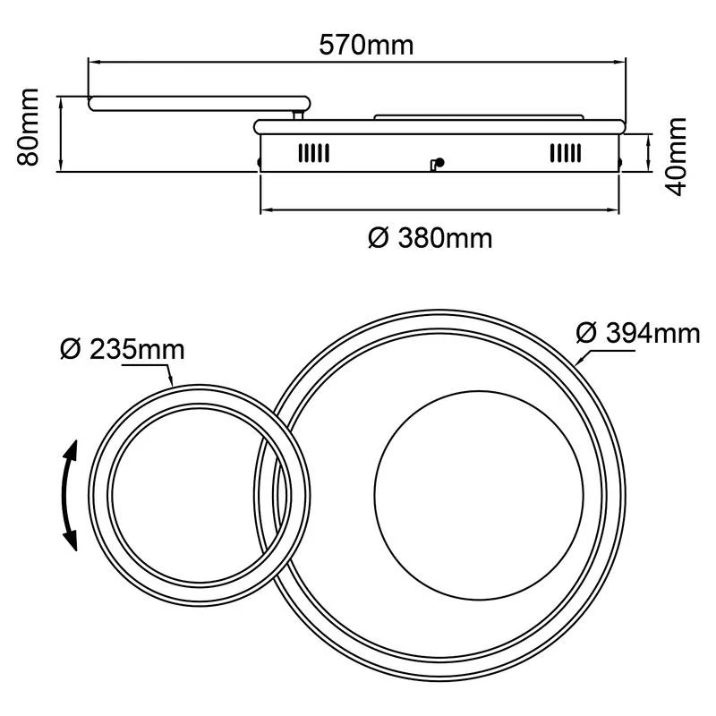 BRILLIANT Plafonnier Karney 15 BRILLIANT Plafonnier Karney – Image 13