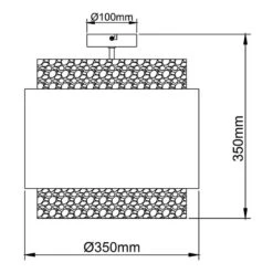 BRILLIANT Suspension Waterlilly -BRILLIANT Magasin 1000373819 230207 500 SKETCH DETAILS P000000001000373819 sketch