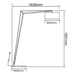 BRILLIANT Lampadaire Annice 23 BRILLIANT Lampadaire Annice -BRILLIANT Magasin 1000373861 230207 500 SKETCH DETAILS P000000001000373861 sketch