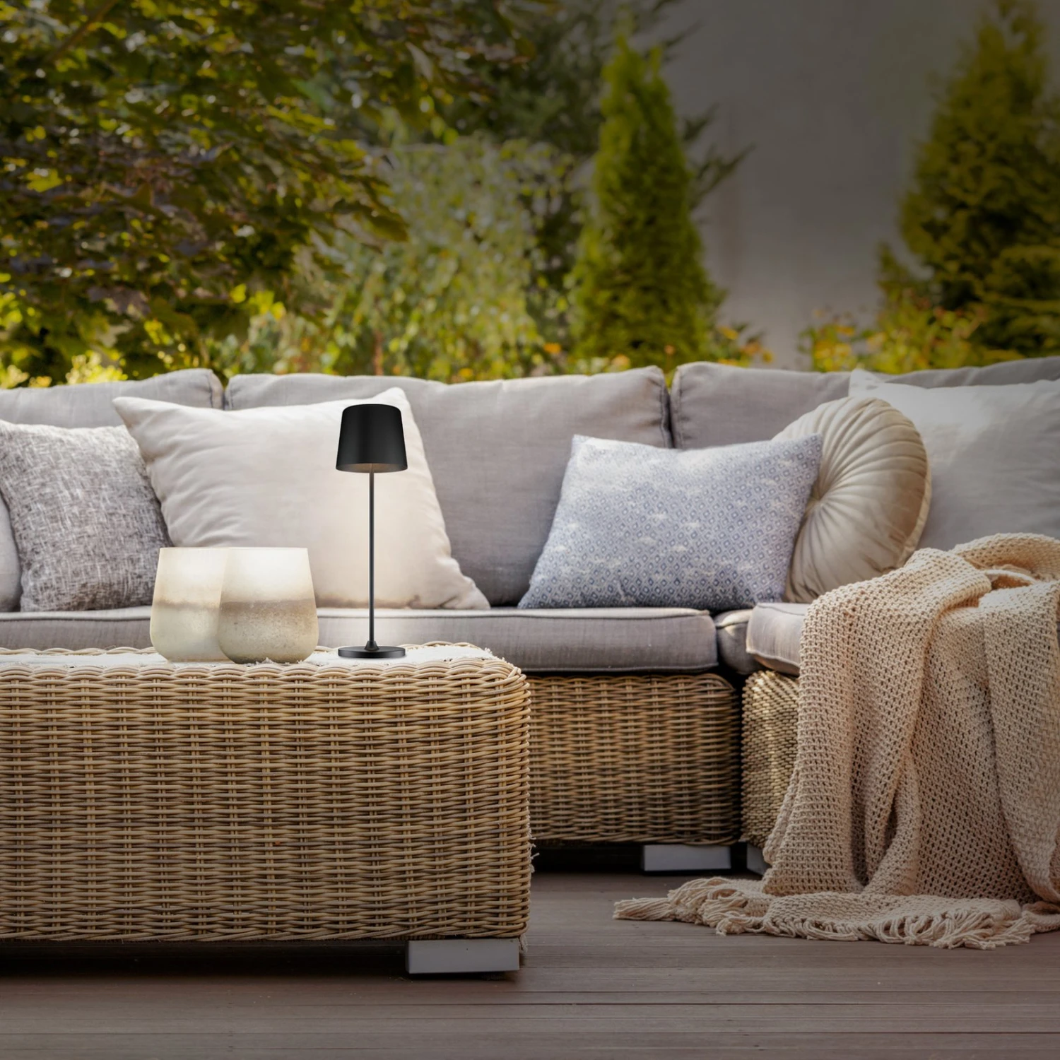 BRILLIANT Lampe De Table LED Batterie Kaami, Dimmable, Noir 4 BRILLIANT Lampe De Table LED Batterie Kaami, Dimmable, Noir – Image 2