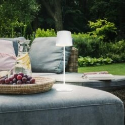 BRILLIANT Lampe De Table LED Batterie Kaami, Dimmable, Blanc