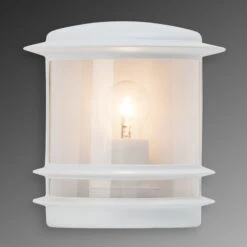 BRILLIANT Applique D’extérieur élégante Hollywood, Blanc 9 BRILLIANT Applique D’extérieur élégante Hollywood, Blanc -BRILLIANT Magasin 1507108 3