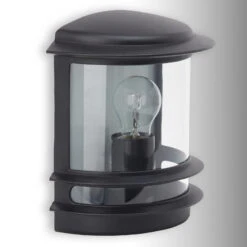 BRILLIANT Applique D’extérieur élégante Hollywood, Noir 9 BRILLIANT Applique D’extérieur élégante Hollywood, Noir -BRILLIANT Magasin 1507109 2