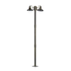 BRILLIANT Lampadaire à Deux Lampes Artu En Noir/doré -BRILLIANT Magasin 1507156 1