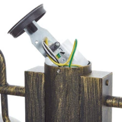 BRILLIANT Lampadaire à Deux Lampes Artu En Noir/doré -BRILLIANT Magasin 1507156 6