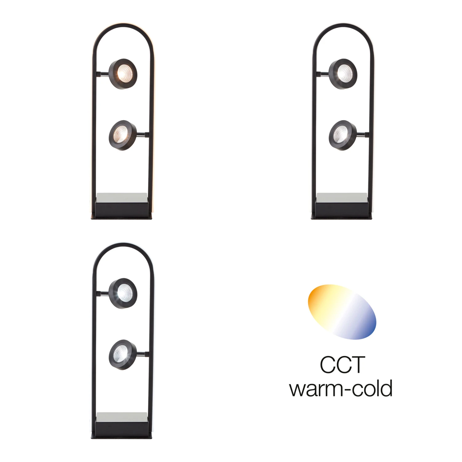 BRILLIANT Lampe à Poser LED Nebeker, à 2 Lampes 10 BRILLIANT Lampe à Poser LED Nebeker, à 2 Lampes – Image 8