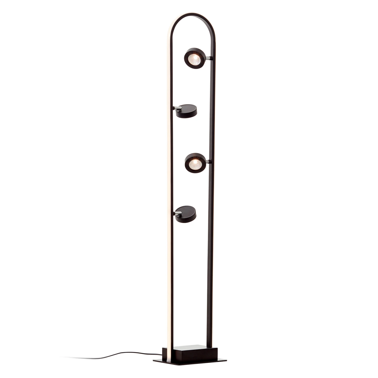 BRILLIANT Lampadaire LED Nebeker, 4 Lampes 7 BRILLIANT Lampadaire LED Nebeker, 4 Lampes – Image 5