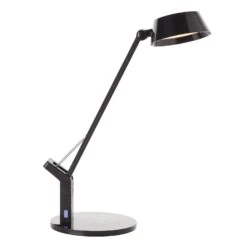 BRILLIANT Lampe De Bureau LED Kaila, Noire