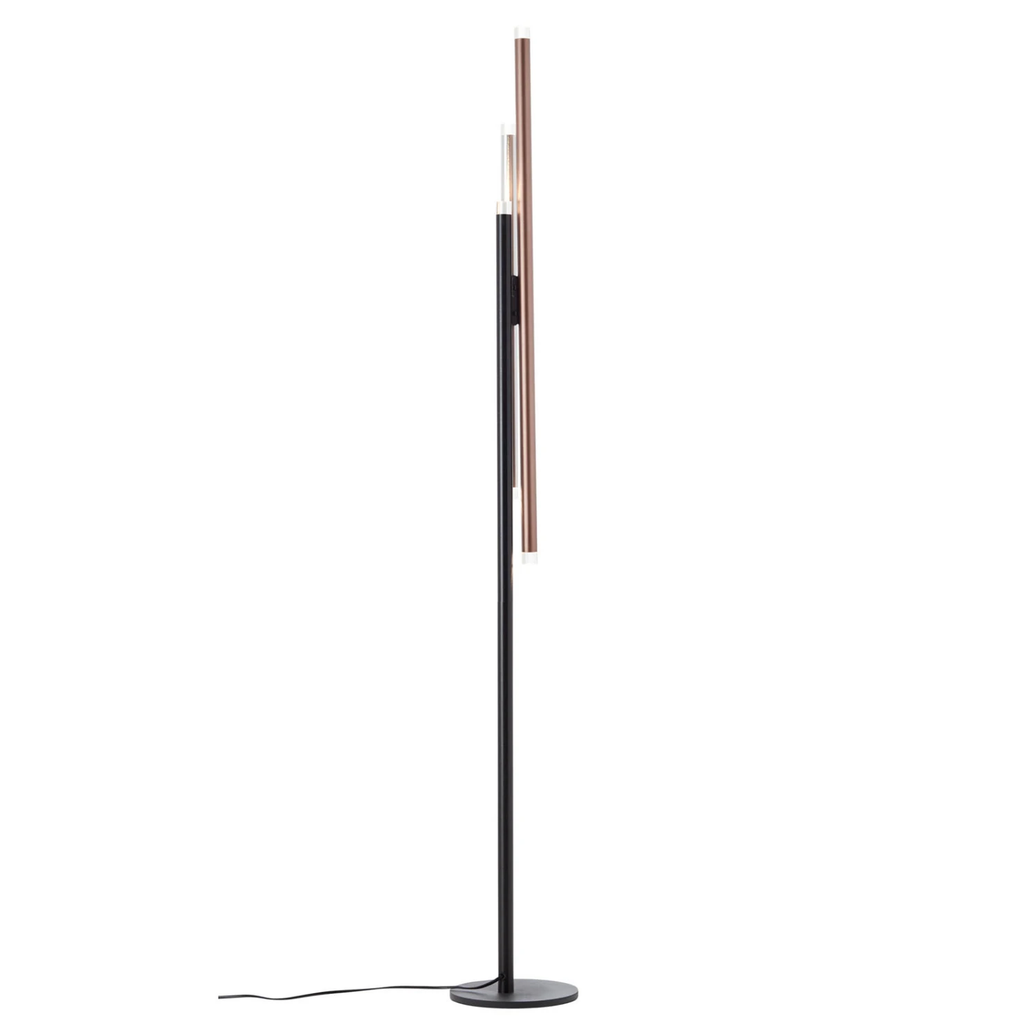 BRILLIANT Lampadaire LED Cembalo, Noir/cuivré 8 BRILLIANT Lampadaire LED Cembalo, Noir/cuivré – Image 6