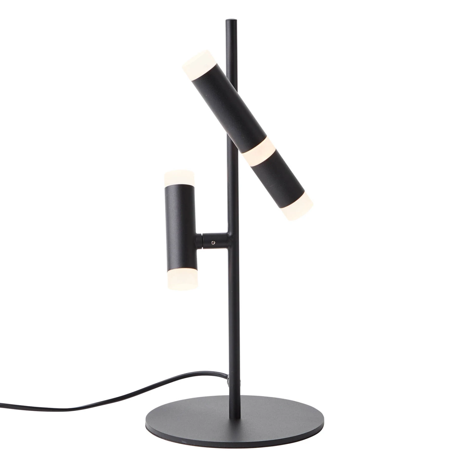 BRILLIANT Lampe à Poser LED Lagano, Dimmable, Noire 5 BRILLIANT Lampe à Poser LED Lagano, Dimmable, Noire – Image 3