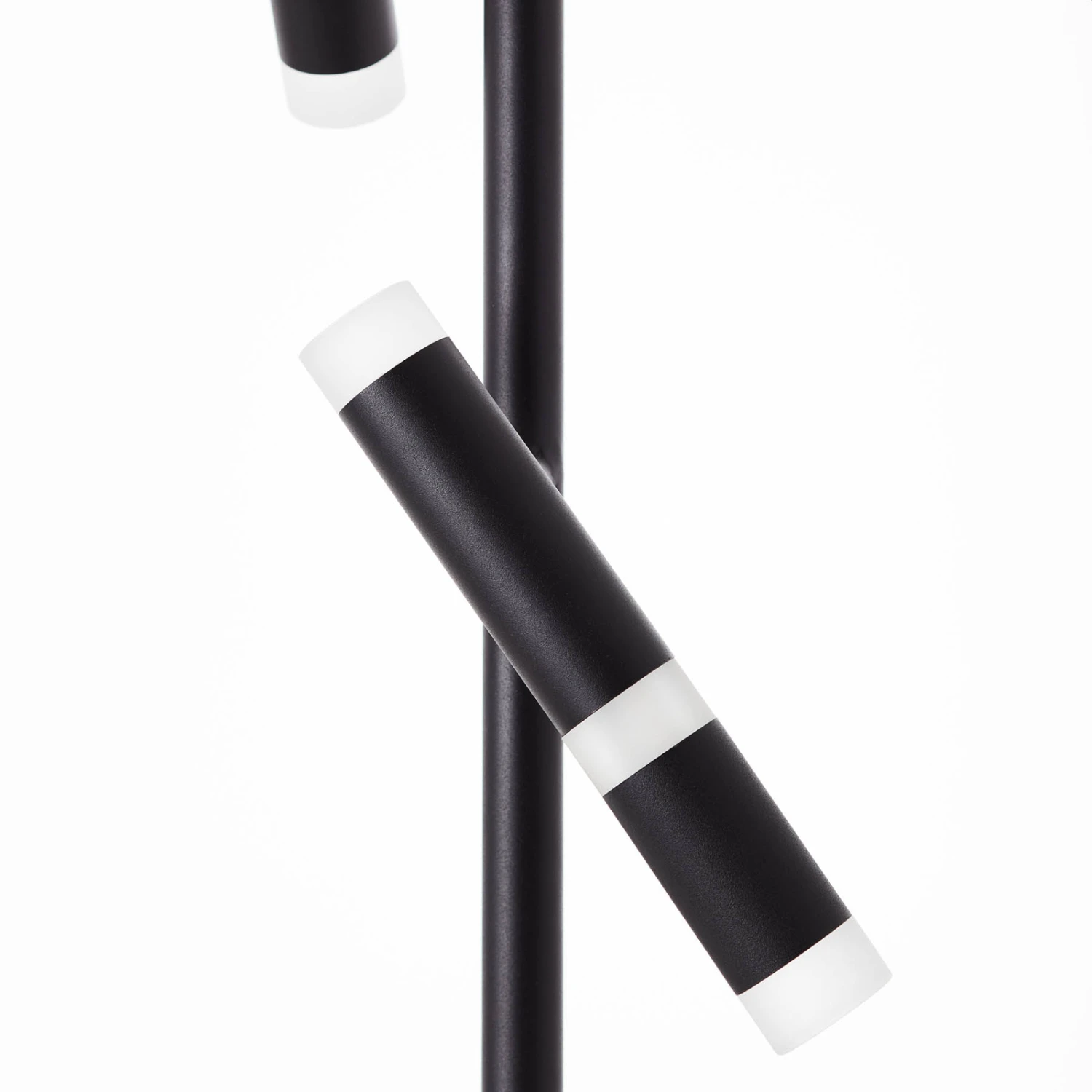 BRILLIANT Lampadaire LED Lagano, Noir, à Cinq Lampes 8 BRILLIANT Lampadaire LED Lagano, Noir, à Cinq Lampes – Image 6