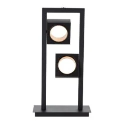 BRILLIANT Lampe à Poser LED Dillard, Têtes Inclinables, Dim