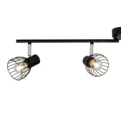 BRILLIANT Rampe De Spots Blacky I 5 BRILLIANT Rampe De Spots Blacky I -BRILLIANT Magasin deckenstrahler blacky stahl 4 4984324