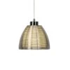 BRILLIANT Suspension Relax I 1 BRILLIANT Suspension Relax I -BRILLIANT Magasin pendelleuchte relax i glas stahl 1 flammig chrom 4984256