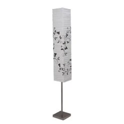 BRILLIANT Lampadaire Nerva -BRILLIANT Magasin standleuchte nerva metall reispapier 2 flammig 621390