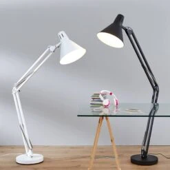 BRILLIANT Lampadaire Winston 7 BRILLIANT Lampadaire Winston -BRILLIANT Magasin stehleuchte winston 1 flammig 363582